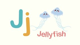 Fun ABC animated learning alphabet J for kids. Engaging nursery rhymes, alphabet animations help toddlers learn letters in an exciting way. Perfect for preschool, early childhood education. - Powered by Shutterstock - Get 15% off with code: PIKWIZARD15