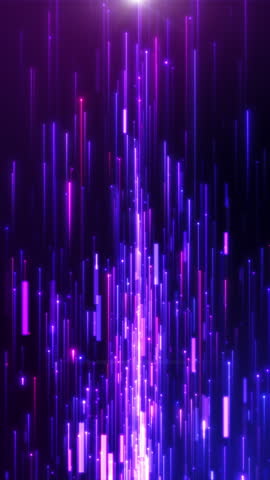 VERTICAL VIDEO, Abstract pink blue light trail background. 