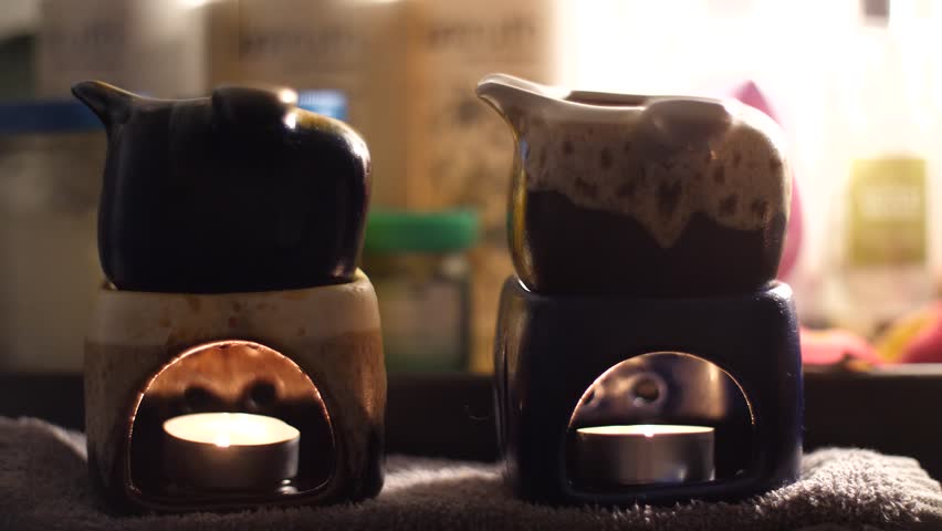 An oil massage table for Thai massage.