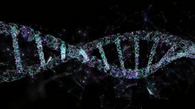 Abstract digital plexus DNA molecule, Isolated transparent background, Alpha channel ready. - Powered by Shutterstock - Get 15% off with code: PIKWIZARD15