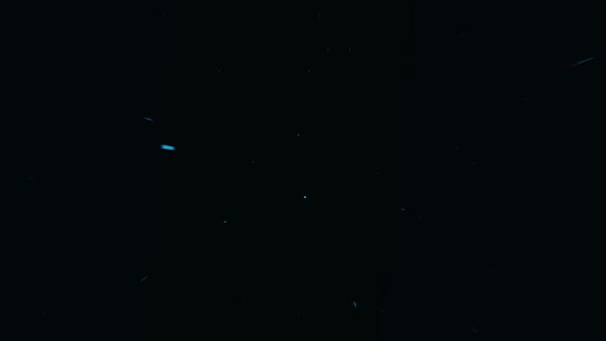 4k Three blue luminous particle lights surround, shuttle and converge, high-tech data transmission, particle stripes flow. Glowing lines, background, streamline luminous blue light.