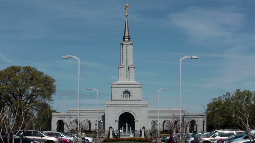 Mormon LDS Temple in Sacramento, California