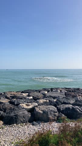 Typical Spanish embankment on Costa del Sol, Benalmadena, Spain