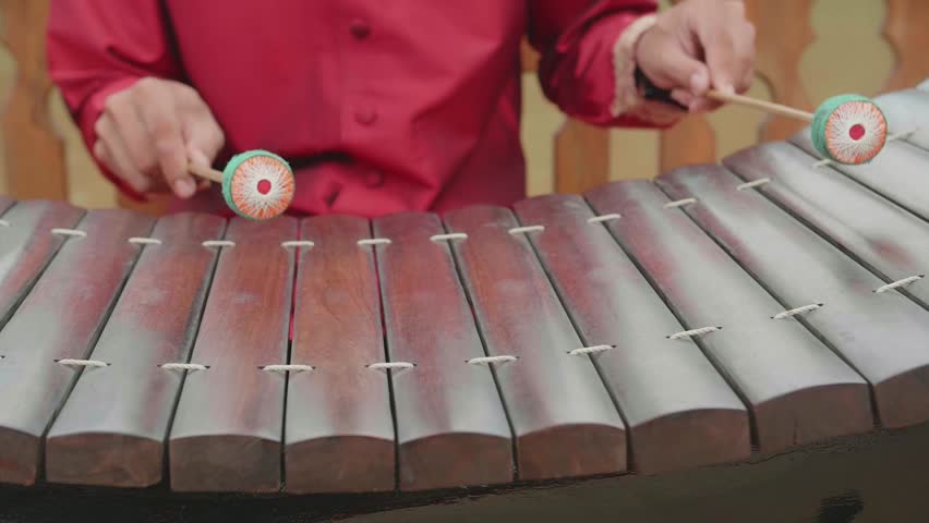  traditional Laos orchestral Ranat ek 