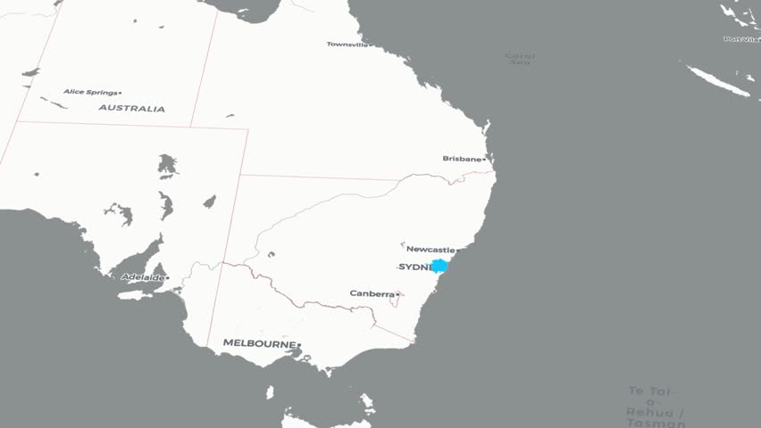 Sydney Map Discover Roads, Landmarks, Attractions, and Key Points Across Australia