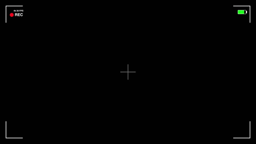 Video Recording Camera Frame with 4K Resolution