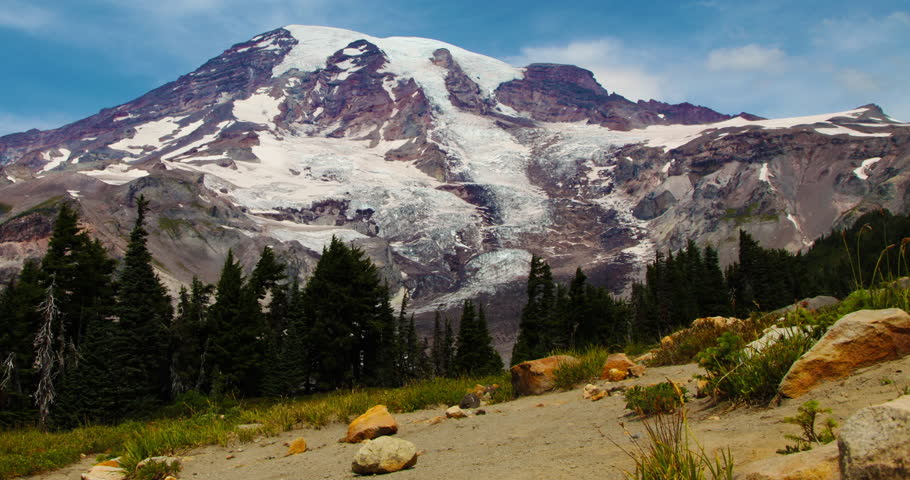 Mt Rainier, Washington State, USA, Mountain
