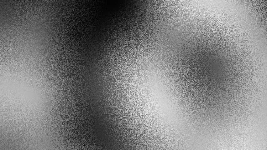 Digital noise gradient. Monochrome texture. Nostalgia, vintage, retro 80s, 90s style. Abstract grunge loop background. Black and white, gray, pastel color