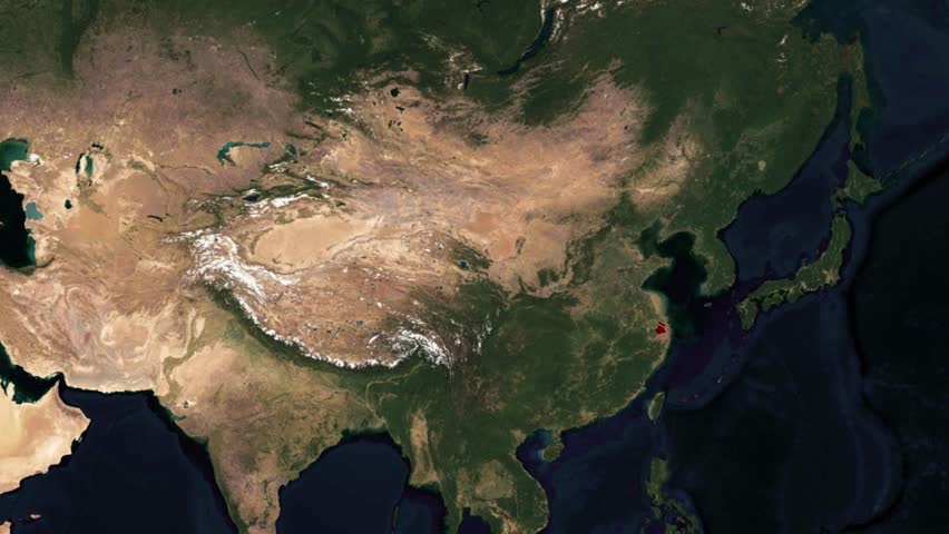 Shanghai Map Showcasing Key Locations, Landmarks, and Urban Highlights of China