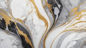 Luxury marble texture background with sparkling gold veins. Elegant and luxurious natural pattern for interior design, wedding invitations, greeting cards or other creative projects. 4K - Powered by Shutterstock - Get 15% off with code: PIKWIZARD15