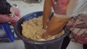 Mastering the art of making traditional Mexican tamales from masa to steaming - Powered by Shutterstock - Get 15% off with code: PIKWIZARD15