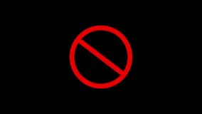 Not Allowed sign, Prohibition sign or stop sign illustration isolated on black background. Do Not red warning sign isolated.	 - Powered by Shutterstock - Get 15% off with code: PIKWIZARD15