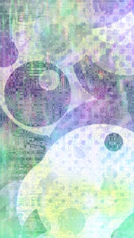 An abstract psychedelic boho grunge texture motion graphic background design.