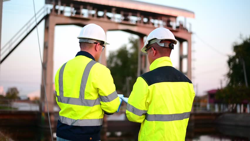 Structural engineers and technicians are rigorously inspecting the dam