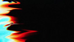 Retro abstract color looping video with glitch screen effect. 4K quality footage - Powered by Shutterstock - Get 15% off with code: PIKWIZARD15