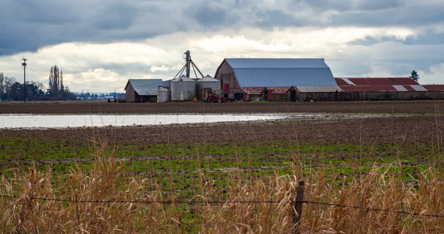 Old Barn and Mill, Everett, Washington, USA