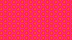 Modern digital design featuring a repeating triangle pattern in warm colors - Powered by Shutterstock - Get 15% off with code: PIKWIZARD15