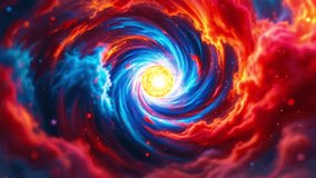 Galaxy Spiral Nebula Explosion. Seamless looping 4K video animation background. Cosmic Swirl Vortex Energy. Sci-Fi Space Cloud Formation. Star Birth in Deep Universe. Glowing Supernova Light. - Powered by Shutterstock - Get 15% off with code: PIKWIZARD15