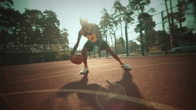Engaging and Dynamic Basketball Practice Session Happening on the Outdoor Court Today - Powered by Shutterstock - Get 15% off with code: PIKWIZARD15