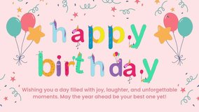 Birthdays are special occasions that celebrate life, bringing joy and cherished memories with friends and loved ones. - Powered by Shutterstock - Get 15% off with code: PIKWIZARD15