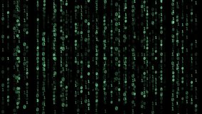 Green Binary code Background. Digital and Secure Data Concept. Technology animation - Powered by Shutterstock - Get 15% off with code: PIKWIZARD15