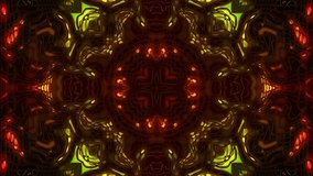 Kaleidoscope Glass Mosaic Pattern Dynamic Motion. Abstract Trendy Video Loop Background. - Powered by Shutterstock - Get 15% off with code: PIKWIZARD15