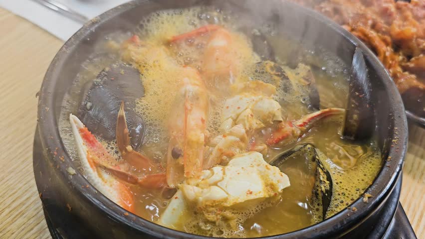 Authentic Spicy Korean Seafood Delight