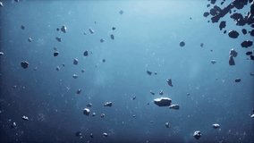 Vast asteroid field in outer space. - Powered by Shutterstock - Get 15% off with code: PIKWIZARD15