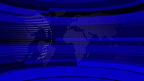 Digital world news background animation, Blue color 3d rotated earth technology news animated. 4K Broadcast Graphics Breaking News Broadcast TV Animation - Powered by Shutterstock - Get 15% off with code: PIKWIZARD15