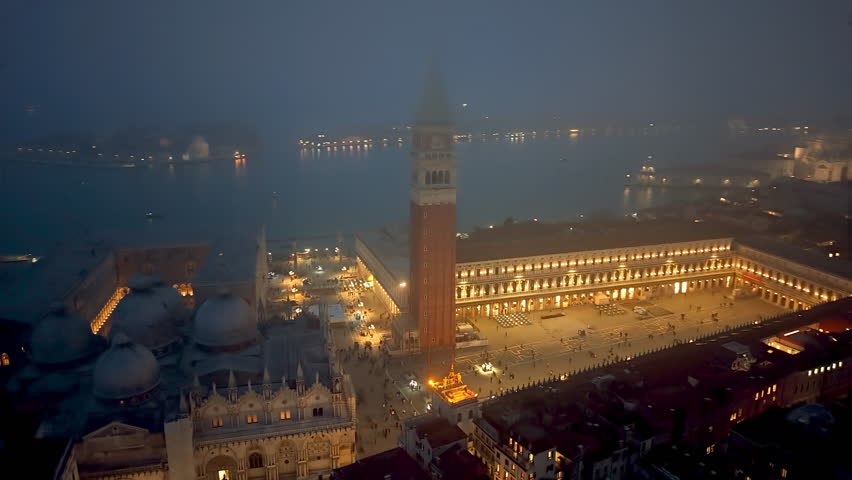 Aerial view of St. Mark