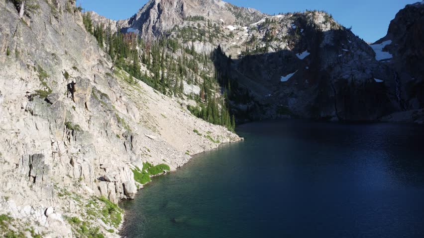 Goat Lake in Idaho, High Quality Video