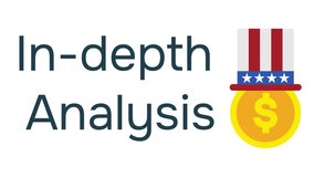 Government spending. Magnifying glass highlights the text. In-depth analysis animated video. Economy, finance, or political spending.  - Powered by Shutterstock - Get 15% off with code: PIKWIZARD15