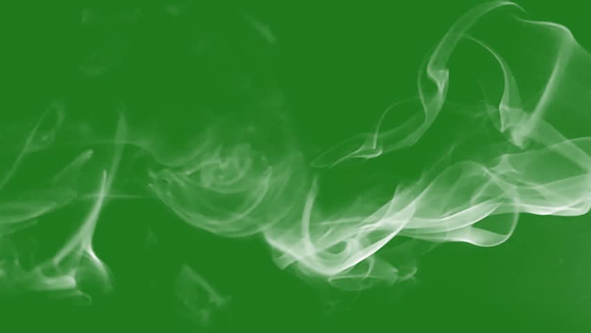 Smoke effect with green screen