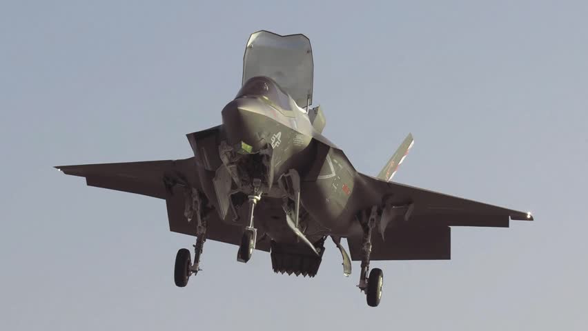 F-35B Lands on HMS Queen Elizabeth UK Date 22.09.2020