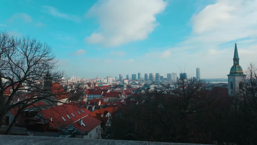 Bratislava Old Town in Slovakia