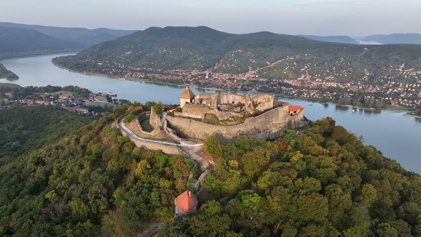 Visegrad Castle in Visegrad, a small town in Pest County, Hungary