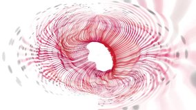 Abstract red and white circle design with lines and patterns - Powered by Shutterstock - Get 15% off with code: PIKWIZARD15