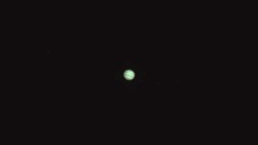 Planet Jupiter through telescope in real-time with Galilean moons - Powered by Shutterstock - Get 15% off with code: PIKWIZARD15