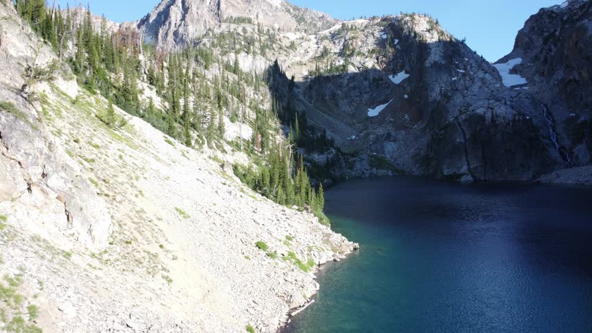 Goat Lake in Idaho, High Quality Video