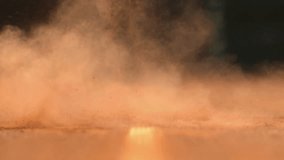 Close-up of a tennis ball hitting the ground. - Powered by Shutterstock - Get 15% off with code: PIKWIZARD15