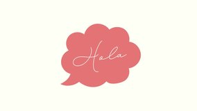 Animated greetings in multiple languages with fun speech bubbles. Engaging motion graphics featuring Hello, Hola, Bonjour, Ciao and more. Perfect for social media, intros and multicultural content. - Powered by Shutterstock - Get 15% off with code: PIKWIZARD15