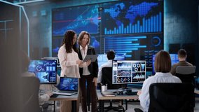 Monitor Control Server At Data Center. KPI Dashboard - Powered by Shutterstock - Get 15% off with code: PIKWIZARD15