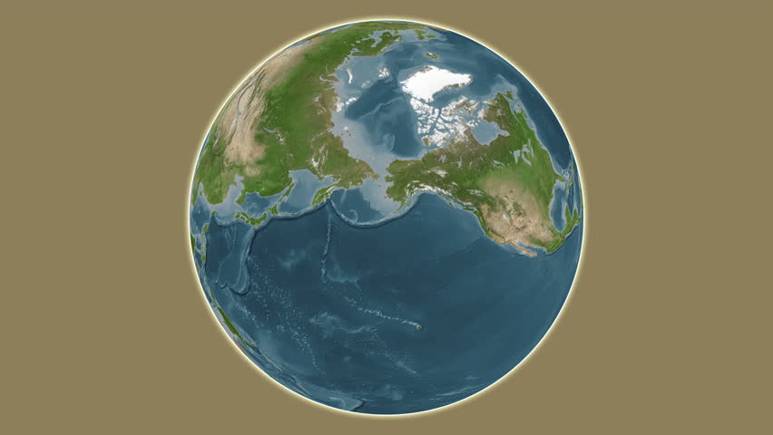 Akun Island. Presentation of the location on a satellite map using centered two-step frame extraction in the Bering Sea - United States