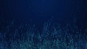 3D Futuristic Data Science flow moving binary computer big data. High speed motion, artificial intelligence, machine learning, cyber technology. Cybersecurity system. data matrix, metaverse, numbers - Powered by Shutterstock - Get 15% off with code: PIKWIZARD15