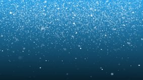 Snowy New Year Christmas Holidays Background 4K Animation Blue Background. glitter shiny stars and bokeh lights trail animation, holiday new year motion background. wedding ceremony. greetings - Powered by Shutterstock - Get 15% off with code: PIKWIZARD15