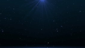 Abstract digital square particles background for business, finance, research, tech science. Blue fiber optic network lines perspective background. Data flow visualization. 3D 4K science technology. - Powered by Shutterstock - Get 15% off with code: PIKWIZARD15