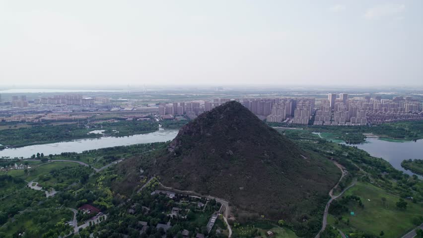 Big mountain in Jinan city, Shandong province of China