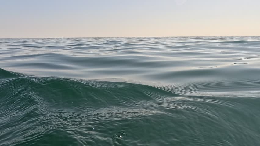 Ocean Waves Water Surface Calm Sea