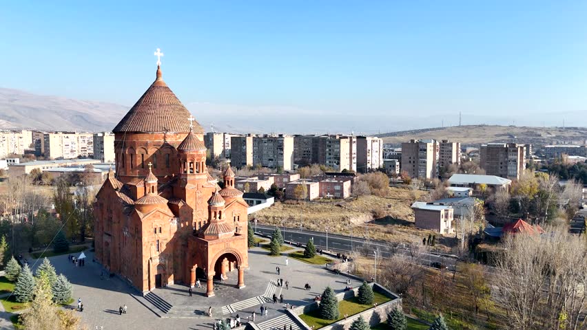 Church, monastery, sanctuary, St. John the Baptist Church, Armenia - city of Abovyan