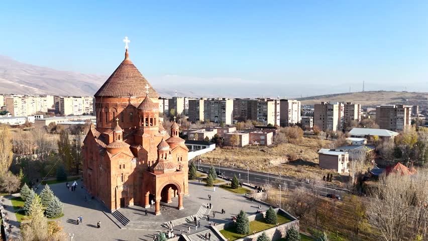 Church, monastery, sanctuary, St. John the Baptist Church, Armenia - city of Abovyan